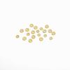 2/50Pcs Copper Wheel Spacer Beads For DIY Jewelry Making Craft Accessories