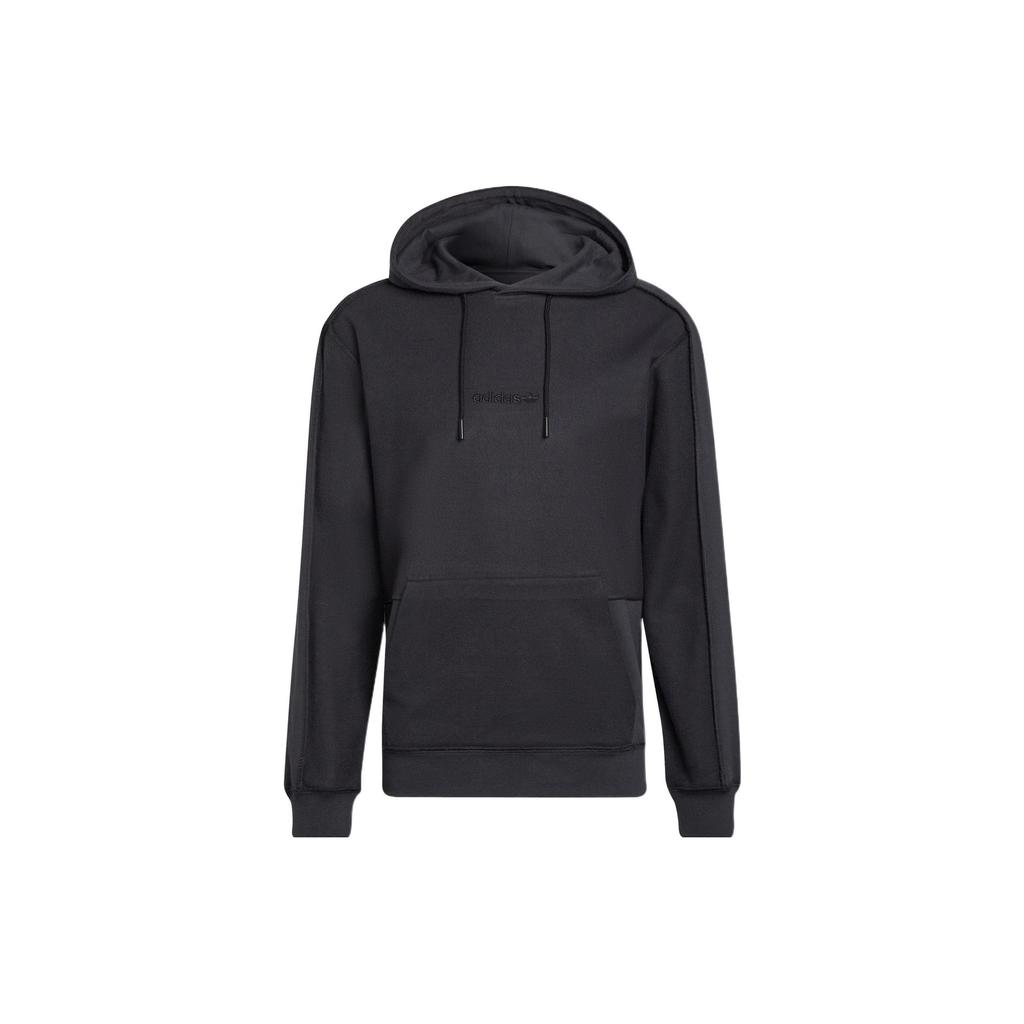 Adidas Originals Trefoil Solid Hoodie Мужская толстовка с капюшоном черная HP0426