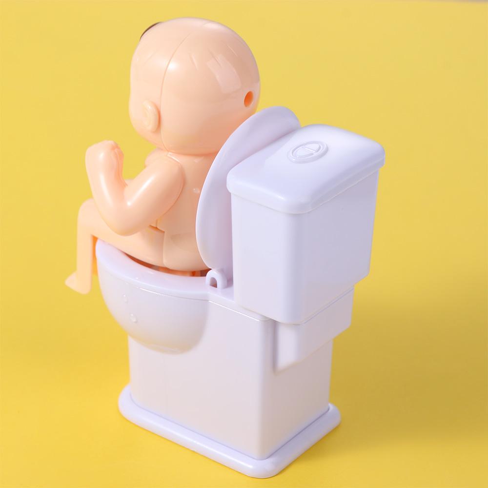 Humanoid Doll Tricky Toys Water Spray Toy Squirt Joke Toy Mini Sprinkler Toilet Toilet Pee Boy
