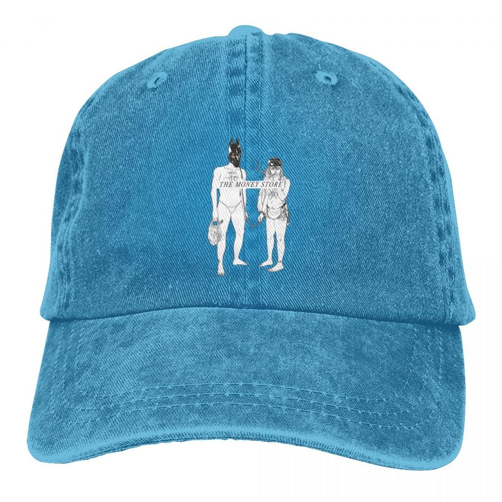 Death Grips The Money Store Trucker Hat Merch Casual Distressed Washed Snapback Cap For Unisex Women Adjustable