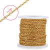 10 Meters 2 Meters Gold Color Stainless Steel Necklace Chains For Jewelry Making Findings DIY Necklace Chains Materials Supplies