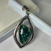 31 Ct Natural Fire Opal Fancy Shape Pendant 925 Sterling Silver