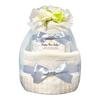 Торт из подгузников KanonBabys для мальчика Imabari Органический подарок для малыша 2 яруса Размер S 3001