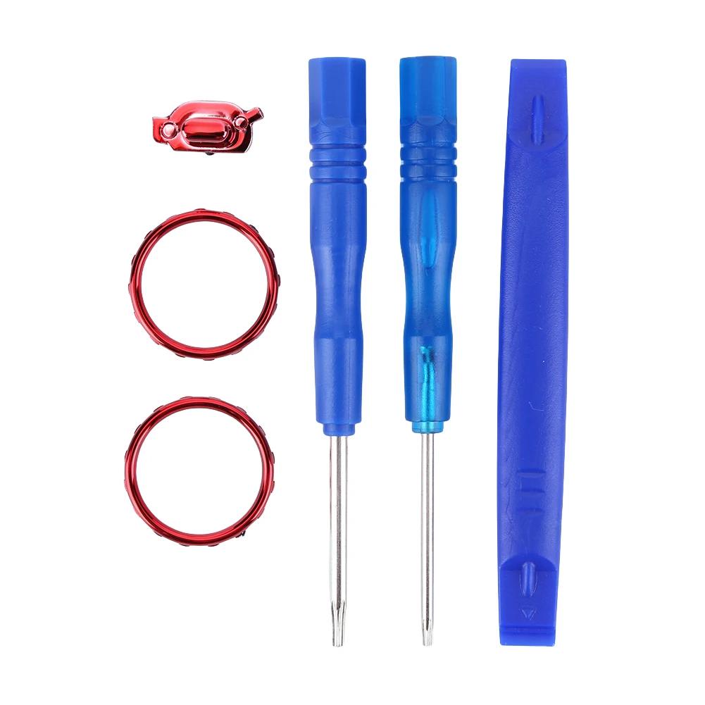 Акцентные кольца для джойстика Аксессуары для Xbox One Elite Series 2 Переключатели профилей Кнопки с отверткой Матовый хром