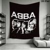 Настенный гобелен ABBA Эстетичный настенный подвес Печатная ткань Одеяло Декоративные гобелены для спальни гостиной Домашний декор