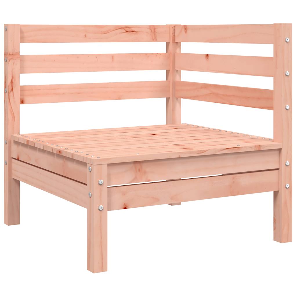 Vidaxl Ogrodowa Sofa Narożna Z Poduszkami, Lite Drewno Daglezjowe