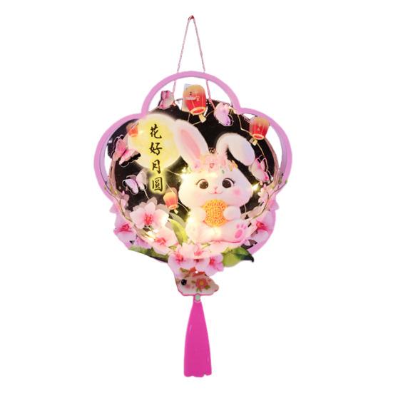 Набор для изготовления фонарика своими руками с мягкой гирляндой, забавный набор для творчества для родителей и детей в стиле фестиваля середины осени