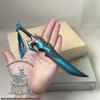 21cm The Unbreakable Will Anetheron WOW Game Peripherals Metal Sword WeaponsModel Home Ornament 1:6 Doll Equipment Craft Toy Boy