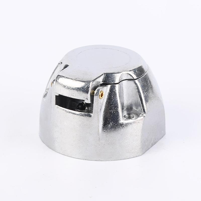 Hot Sales 12V Metal Square 7 Pin Trailer Socket With Fog Light