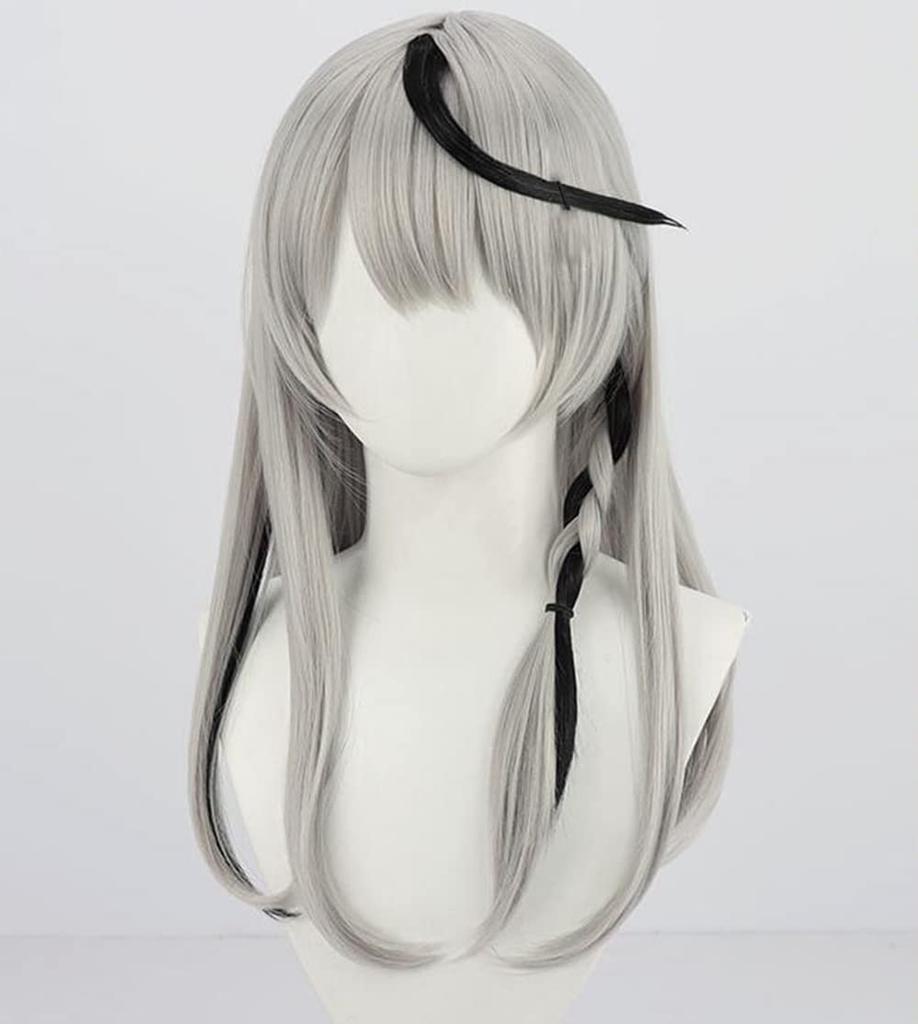 Cosplay Sahanasha Disguise Cosplay Special Net and Comb Event Wig, Heat-resistant Wig, Kuroe, Wig, Wig, Included, (B)