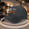 Adjustable Duckbill Baseball Cap with Dad Fist Iconic Print  Casual Hat for Parties Sports Mardi Gras Bachelor Events