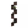 Modern Corner Shelf Hanging Midi - 149cm Gray
