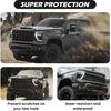 Заглушки буксировочных крюков для Silverado 2500/3500 HD -2026, Заглушка фаркопа Передние буксировочные крюки Совместимые с Chevrolet Silverado 2500/3500 -2026 Аксессуары (красный)
