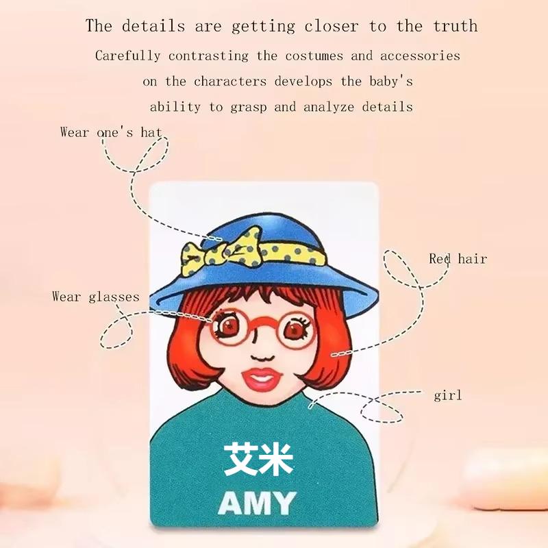 1 Набор Угадай кто я Подарок Интерактивная двойная головоломка для родителей и детей Подарок Сувениры для вечеринки