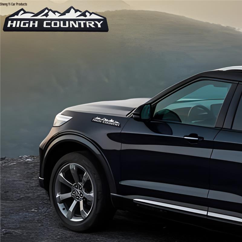 Автомобильная эмблема «Снежная гора высокогорья» для Chevy, Jeep, Dodge, Ford