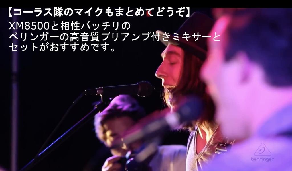 Behringer Dynamic Microphone with Carrying Case and Switch Set of 3 XM1800S Black ON/OFF