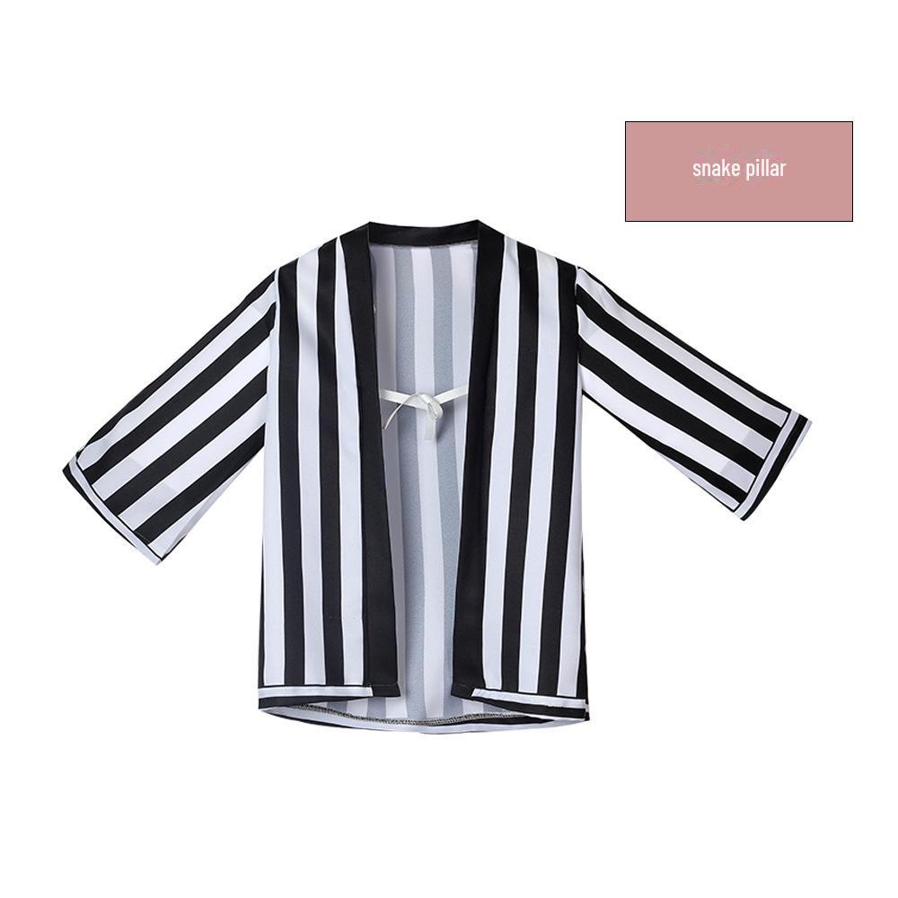 Плащ Танджиро Убийца Демонов - Аниме Костюм для Детей и Взрослых