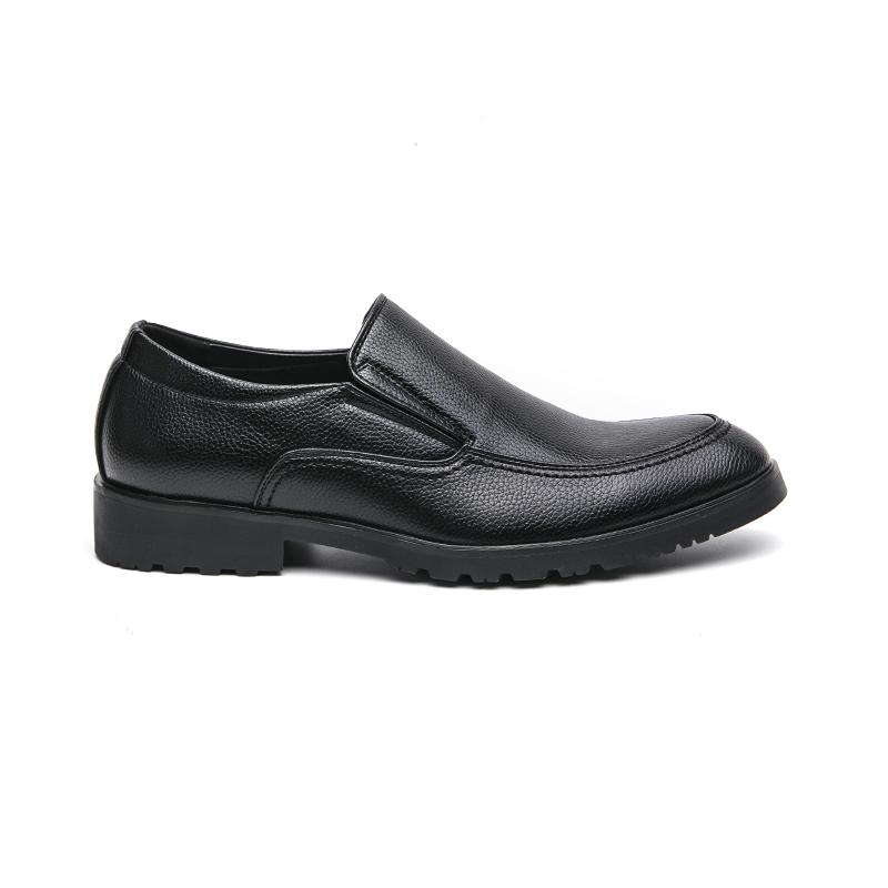 Fashion New High Quality Men's Leather Loafers Big Size 38-46 Slip-On Dress Shoes for Business & Casual Comfortable Soft Sole Shoes Men