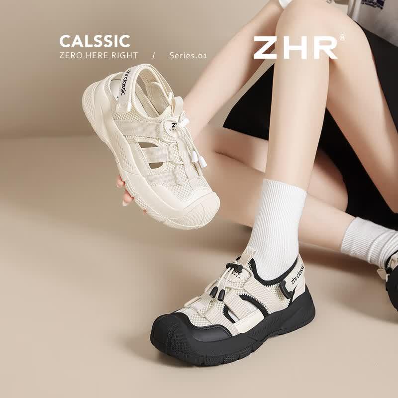 ZHR KS102 Женские уличные спортивные походные сандалии с вырезами