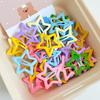 Звездные заколки в стиле Y2K: Милые пятиконечные звездочки-аксессуары для детской челки.