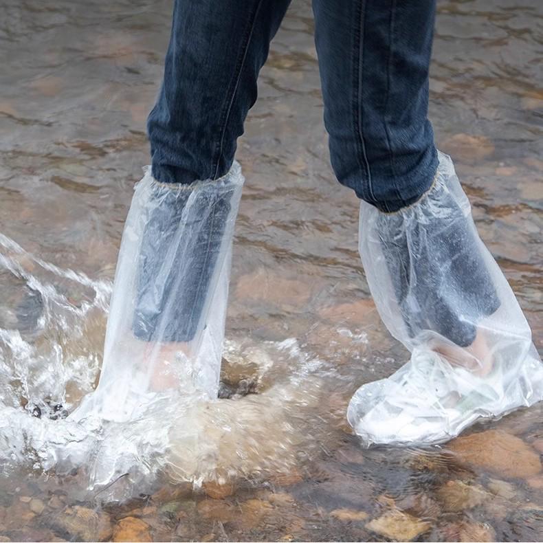 Newcomer Discount: Waterproof Non-slip Disposable Rain Shoe Covers - Wear-resistant & Thick for Rainy Days
