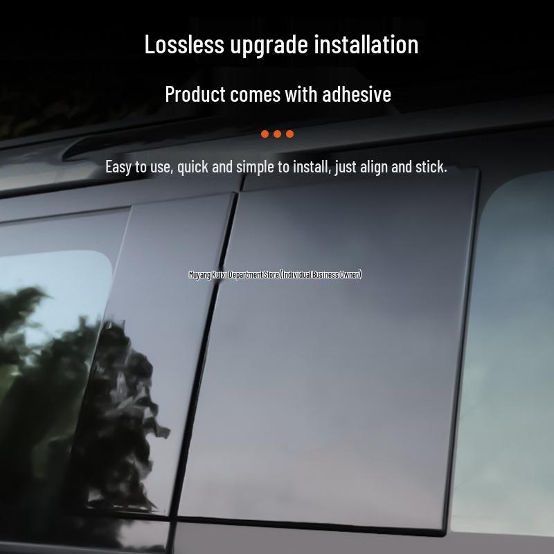 2025 Land Rover Defender 110/130 C-Pillar Rear Side Window Trim Protection Panel Accessories