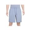Dri-Fit 23 см Без подкладки Универсальные с принтом логотипа Низкая посадка На шнуровке Повседневные шорты Мужские шорты Светло-голубые FN2998-493