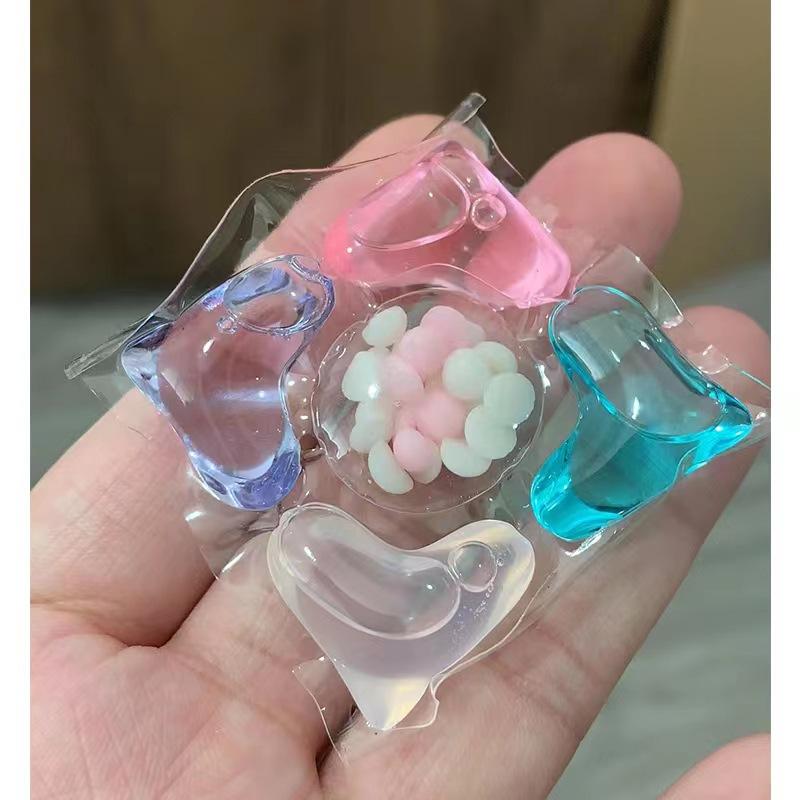 Полумесяц трехкамерный Стиральные шарики три в одном Стиральные шарики обеззараживание,ароматизация