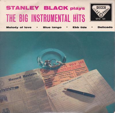 7-дюймовая пластинка STANLEY BLACK  Stanley Black Plays The Big Instrum STO121 DECCA 1959 UK Джаз Б/у