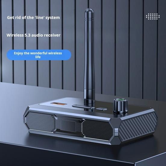 Совместимый с Bluetooth приемник с многофункциональным интерфейсом, беспроводной аудиоадаптер с малой задержкой и большим радиусом действия