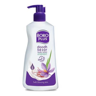 BOROPLUS Doodh Kesar Лосьон для тела для питания нормальной кожи 400 мл Упаковка 1 шт Аюрведический увлажняющий крем