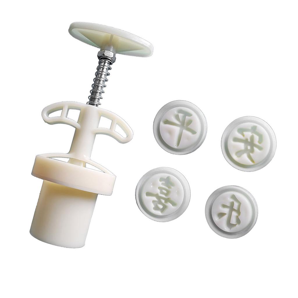 25 г Пластиковые формы для десертов Инструмент для прессования десертов Инструмент для выпечки в форме китайских иероглифов Текстура ABS для праздничной выпечки