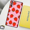 Strawberry Funda For Samsung Galaxy S22 Ultra S23 FE S9 S10 Note 10 Plus Note 20 Ultra S20 S21 FE Case