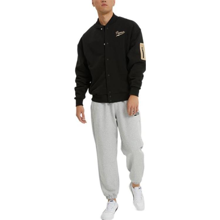 Puma Куртки Мужские Черный Стойка Умеренный Другое 536788-01