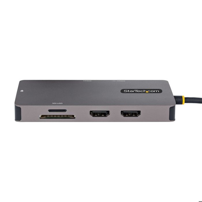 USB-хаб Multiport - Startech - 120B-USBC-MULTIPORT - 4K Ultra HD - HDR - 100 Вт сквозной