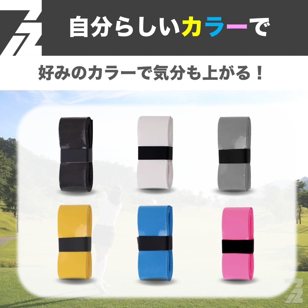 72GOLF Набор из 5 цветов ручек для гольфа Черный, Желтый, Красный, Синий,