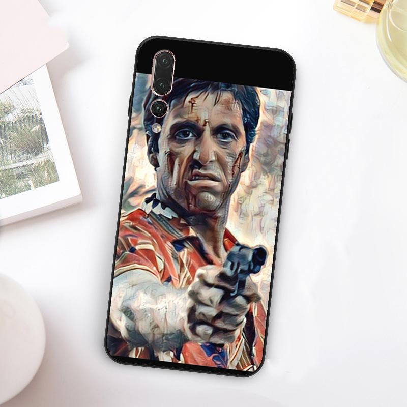 Scarface Tony Montana For Huawei Nova 11 10 9 SE Y70 Y60 Y90 Y61 Y91 Y73 Y72 12i 11i 8i P30 P40 Lite P60 Pro Case