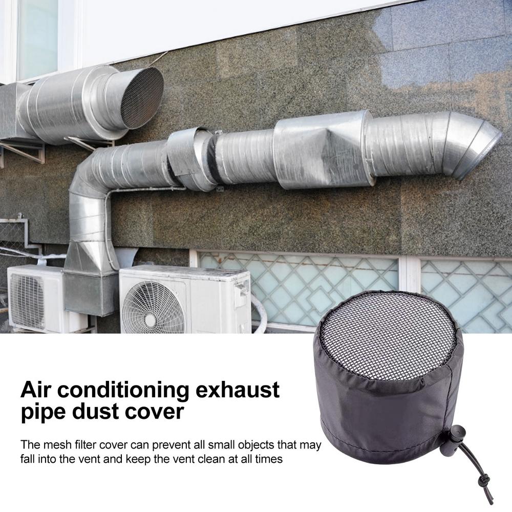 Пылезащитный чехол для выхлопной трубы, внутренняя мобильная труба для кондиционирования воздуха, мешок для утечки, вытяжная вентиляционная труба, защита от пыли, трос