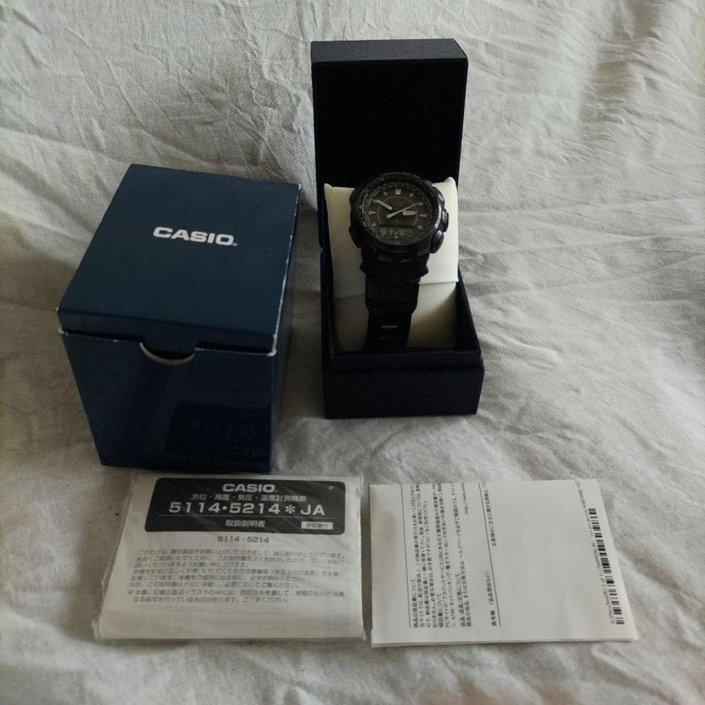 Б/у часы CASIO PRO TREK TOUGH SOLAR