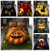 3D Роскошный домашний комплект постельного белья Хэллоуин Одеяло и наволочка Полноразмерное удобное домашнее постельное белье