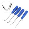 4PCS Stainless Steel Car Pick Hook Set ABS Handle Oil Seal Puller  Maintenance Technician