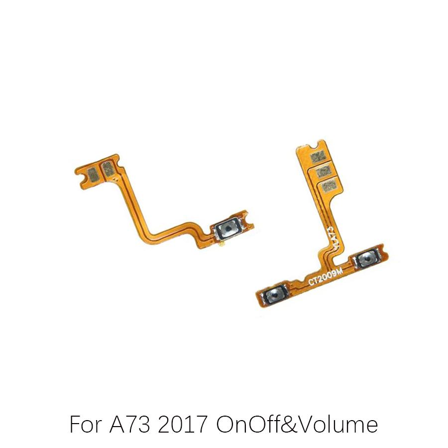 For Oppo A52 A53 A53s A54 A71 A72 A73 A74 F1Plus F1S F3 F3Plus F5 F7 Power Button volume Flex Cable OnOff