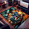 Eagle Polyester Carpet, Soft Indoor Mat for Office Chair, Living Room, Computer Desk - Decorative Home Office Rug Design