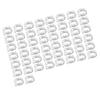 50Pcs Plastic Vine Plants Vegetables Support Clip Garden Greenhouse Holder Tool