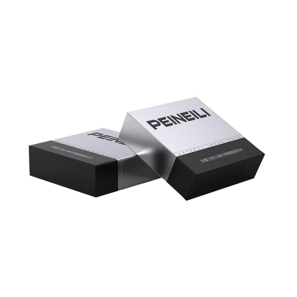 Bei Ai Li Silver Box Men's Wipes: 12-Piece Adult Foreplay Enhancing Wipes for Couples