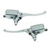 Right and Left 7/8" 22mm Motorcycle Front Brake Clutch Master Cylinder Hydraulic Pump with lever For Yamaha Suzuki Honda