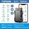 Сканер TOPDON TopScan Lite Умный диагностический инструмент Руководство по ремонту DTC Bluetooth OBD2 считыватель кодов Полная система Активный тест