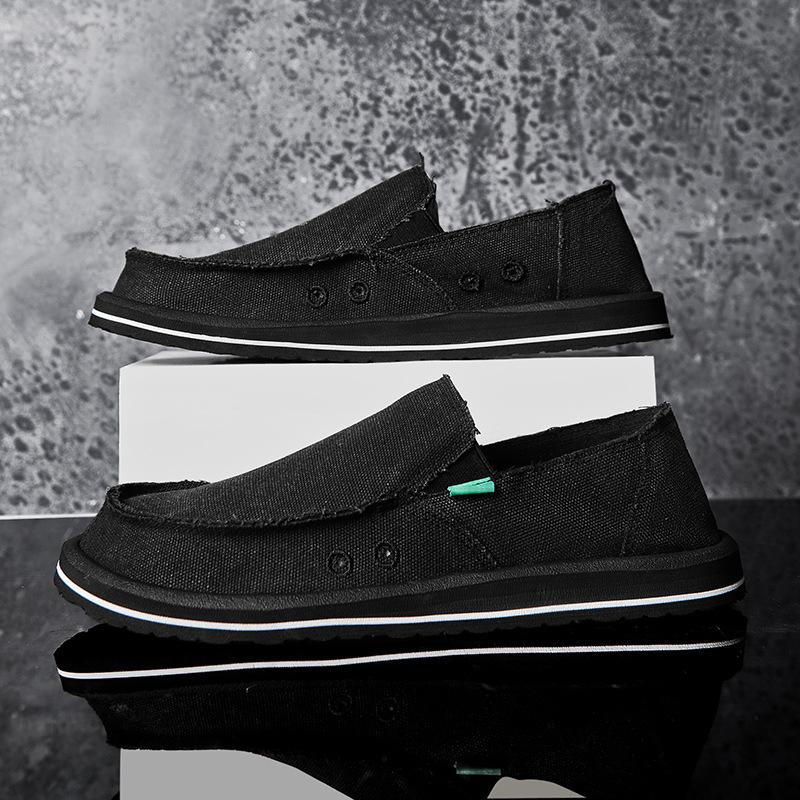 Высококачественная мужская обувь, Дышащие парусиновые туфли, Легкая обувь ручной работы на мягкой подошве, Летняя повседневная обувь Zapatos Casuales