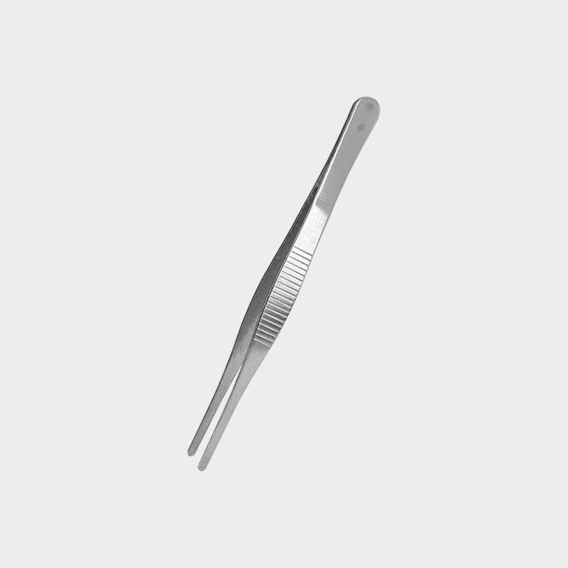 1 шт., высококачественные медицинские инструменты, анти-йодные длинные щипцы из нержавеющей стали, пинцеты, пескоструйная обработка