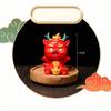 Year Of The Dragon Zodiac Mascot Ornaments Chinese Dragon Figurine Home Decor Mini Dragon Statue Resin Chinese Dragon Crafts